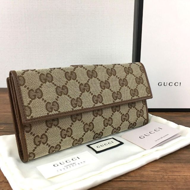 お得セット Gucci 未使用品 GUCCI 長財布 231841 Wホック財布 箱付き 93 財布