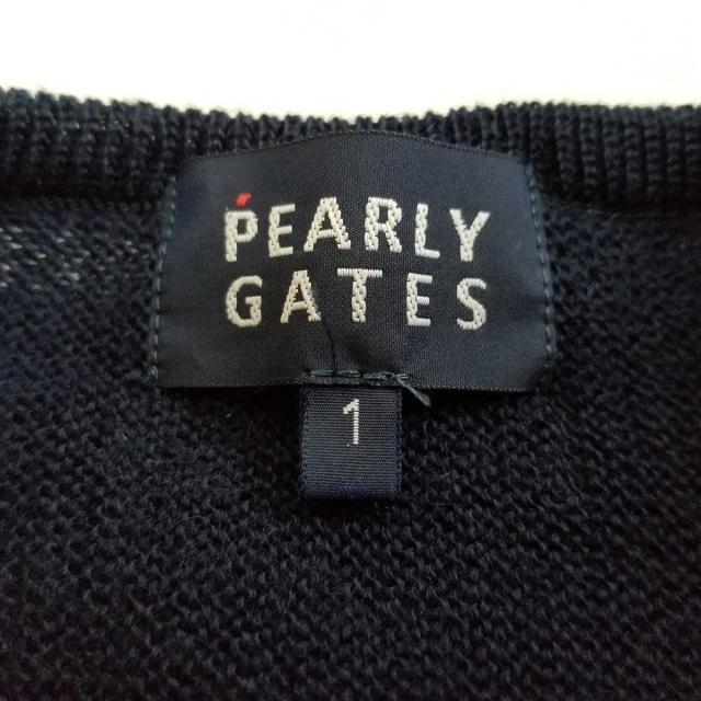 PEARLY GATES(パーリーゲイツ)のパーリーゲイツ ノースリーブセーター 1 S レディースのトップス(ニット/セーター)の商品写真
