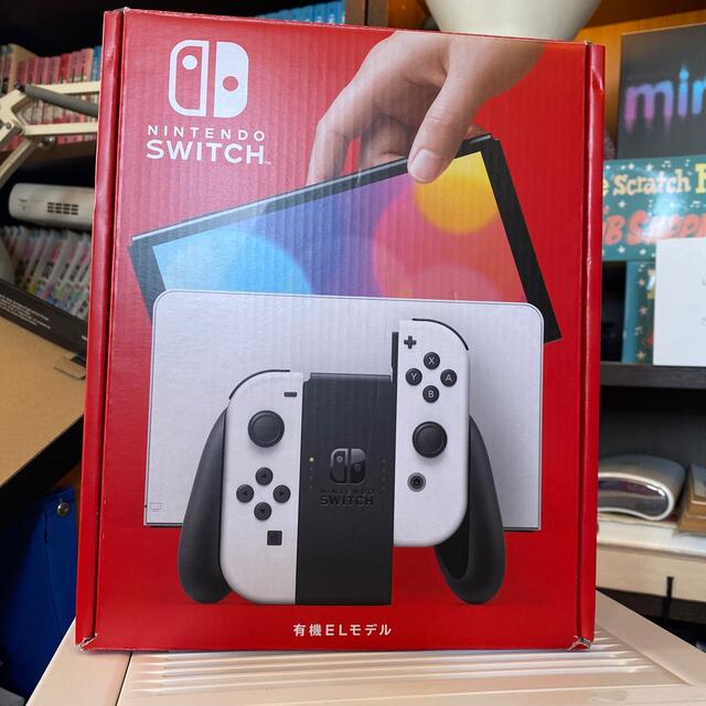 Nintendo Switch 有機el 箱破損 エンタメ/ホビーのゲームソフト/ゲーム機本体(家庭用ゲーム機本体)の商品写真