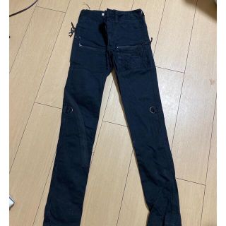 ロイヤルプッシー(ROYAL PUSSY)のRoyalpussy パンツ サイズS ファスナー黒(スキニーパンツ)