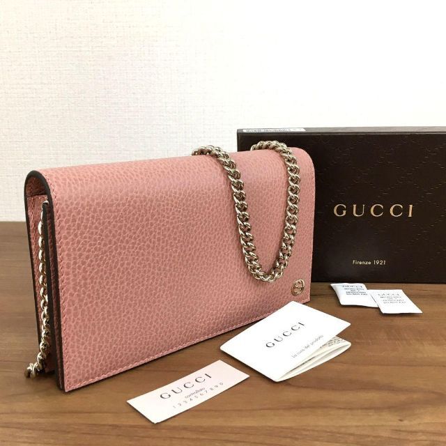 世界的に有名な GUCCI 未使用品 - Gucci チェーンウォレット 99