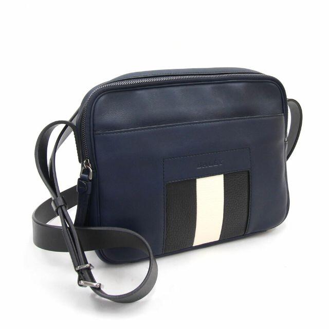 BALLY バリー ショルダーバッグ ナイロン ネイビー メンズ
