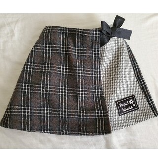 ナルミヤ インターナショナル(NARUMIYA INTERNATIONAL)の新品未使用　pupil house　ピューピルハウス　スカート　80サイズ(スカート)