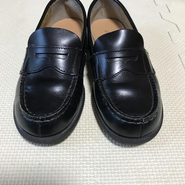 黒　Familiar 百貨店　子供靴　19㎝　男女　七五三　ローファー　定番