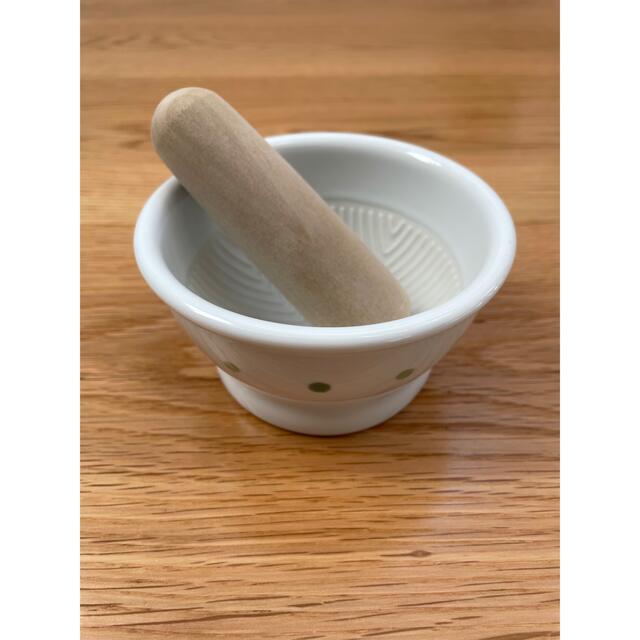 白山陶器(ハクサントウキ)のHAKUSAN JAPAN すり鉢セット　水玉 インテリア/住まい/日用品のキッチン/食器(食器)の商品写真
