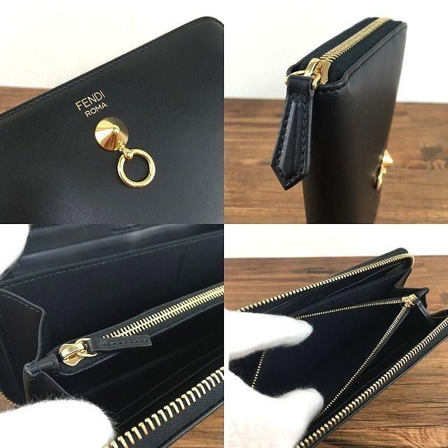 FENDI(フェンディ)の未使用品 FENDI 長財布 8M0299 黒 バイザウェイ 箱付き 104 レディースのファッション小物(財布)の商品写真