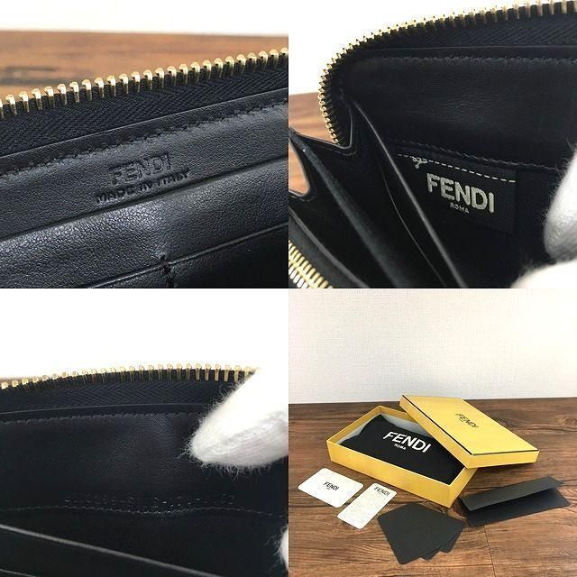 FENDI(フェンディ)の未使用品 FENDI 長財布 8M0299 黒 バイザウェイ 箱付き 104 レディースのファッション小物(財布)の商品写真