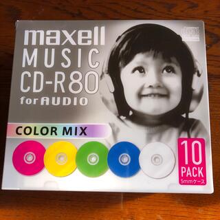 マクセル(maxell)のマクセル 音楽用CD-R 80分 カラーミックス(10枚)(その他)