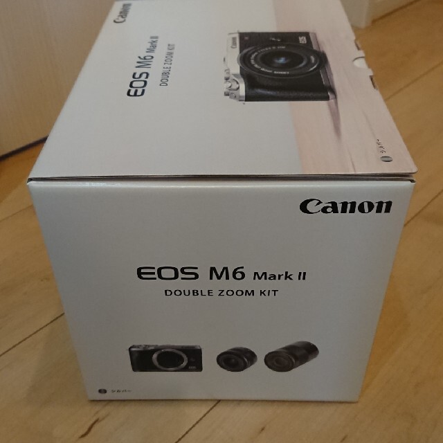 Canon(キヤノン)の【yyaoue様専用】キヤノン EOS M6 Mark II ダブルズームキット スマホ/家電/カメラのカメラ(ミラーレス一眼)の商品写真