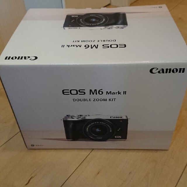 Canon(キヤノン)の【yyaoue様専用】キヤノン EOS M6 Mark II ダブルズームキット スマホ/家電/カメラのカメラ(ミラーレス一眼)の商品写真