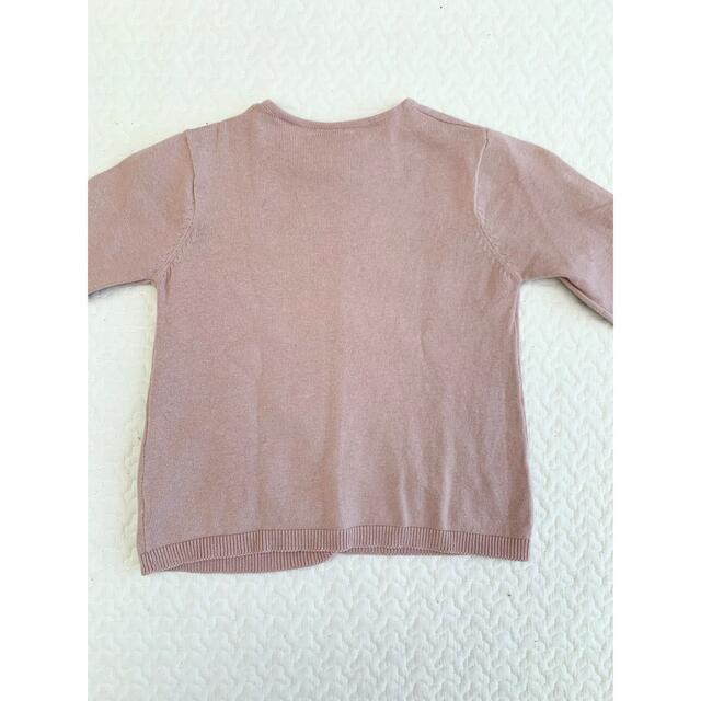 ZARA KIDS(ザラキッズ)のZARA kids カーディガン　size 2-3years 98 キッズ/ベビー/マタニティのキッズ服女の子用(90cm~)(カーディガン)の商品写真