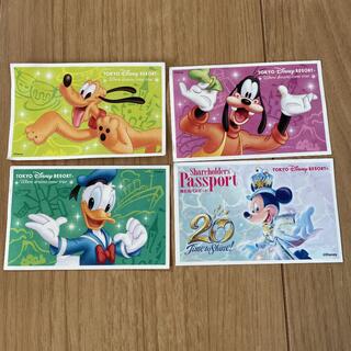 ディズニー(Disney)の【使用済】ディズニーチケット4枚(遊園地/テーマパーク)