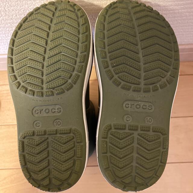 crocs(クロックス)のクロックス《キッズ》クロックバンド レインブーツ キッズ/ベビー/マタニティのキッズ靴/シューズ(15cm~)(長靴/レインシューズ)の商品写真