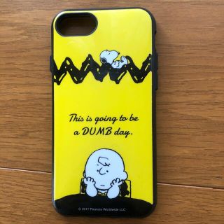 ピーナッツ(PEANUTS)のIIIIfi+ 耐衝撃ケース iPhone8 スヌーピー　チャーリーブラウン(iPhoneケース)