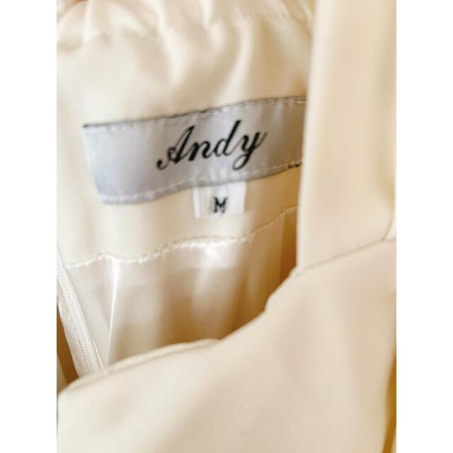 Andy(アンディ)のAndyドレス　ミニドレス　ホワイト　キャバ嬢ドレス レディースのフォーマル/ドレス(ミニドレス)の商品写真