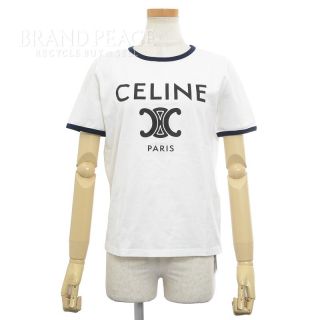 ✨新品CELINE セリーヌ ロゴ 半袖 Tシャツ サイズ M