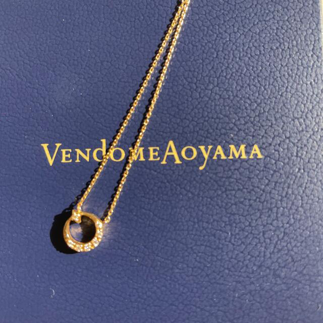 お値下げ 美品 ヴァンドーム 青山 K18YG アノードールネックレス 人気