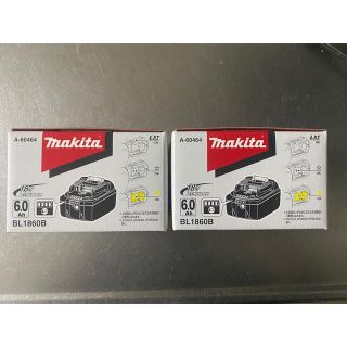 マキタ(Makita)のmakita   新品未使用　純正品　BL1860B  18V  バッテリー(バッテリー/充電器)