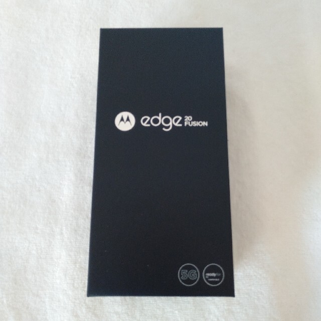 Motorola Edge 20 Fusion エレキグラファイト 5G対応