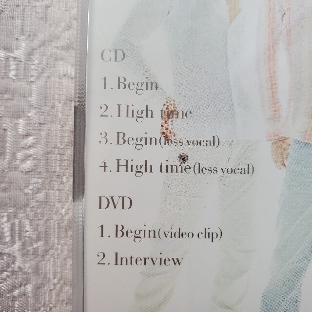 東方神起(トウホウシンキ)の東方神起 Begin CD+DVD エンタメ/ホビーのCD(ポップス/ロック(邦楽))の商品写真