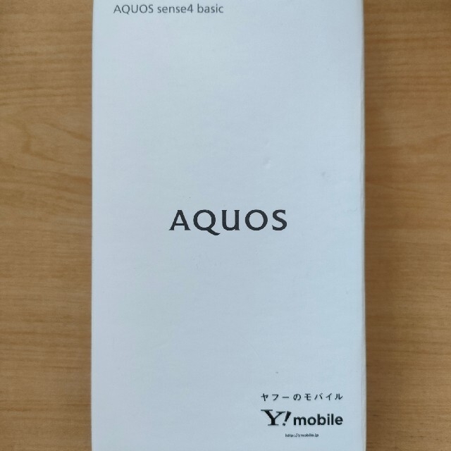 【未使用】 aquos sense4 basic ブラック