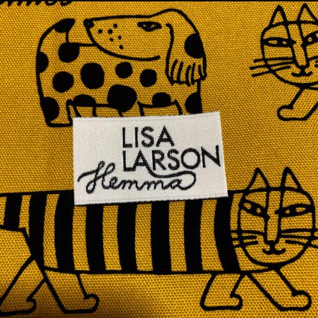 Lisa Larson(リサラーソン)のアポロ様❤️専用 廃番 リサラーソン 生地 キャット&ドッグ キイロ系 ハンドメイドの素材/材料(生地/糸)の商品写真