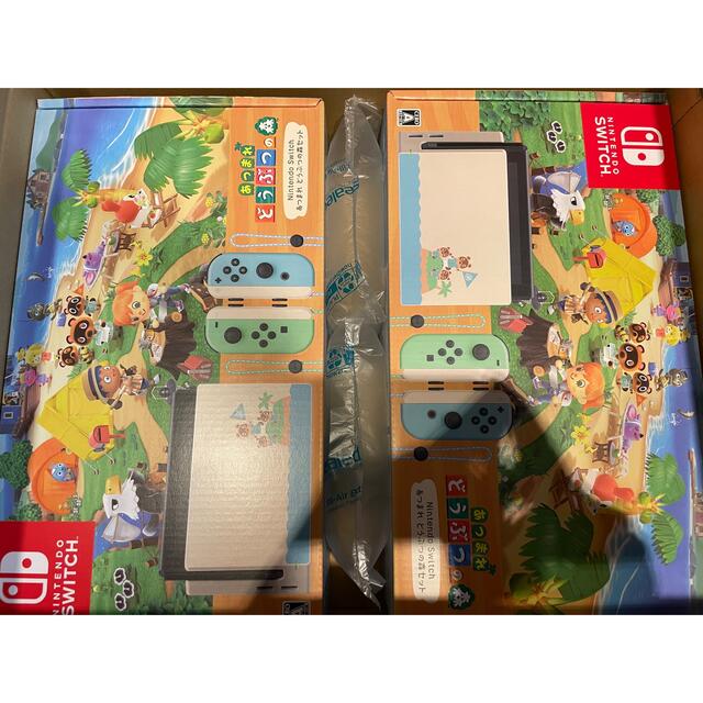 Nintendo Switch - 二台セット Nintendo Switch あつまれ どうぶつの森セット