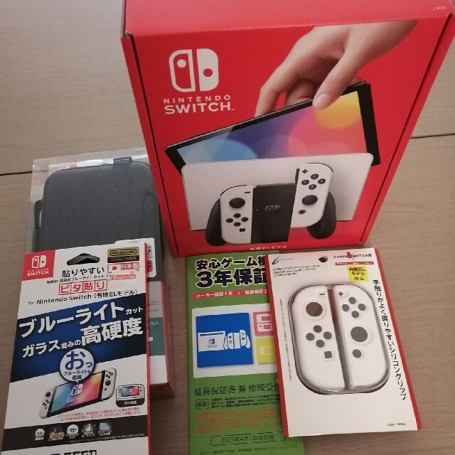 Nintendo Switch - 新品未開封  任天堂 スイッチ 有機EL ホワイトセット