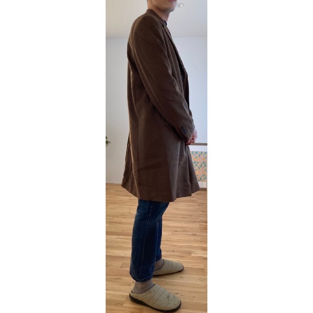 UNIQLO　ロングコート メンズのジャケット/アウター(チェスターコート)の商品写真