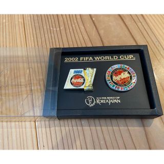 コカコーラ(コカ・コーラ)のFIFA WORLD CUP 2002 ピンズ(ノベルティグッズ)