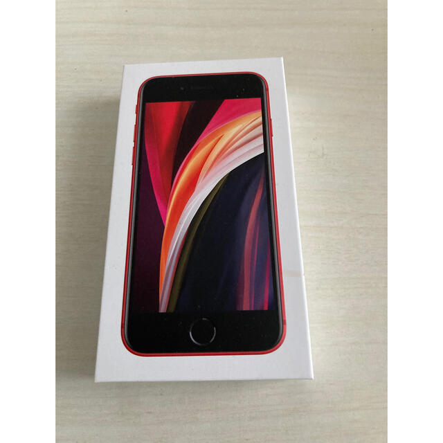 simフリー状態【完全新品、未使用】iPhone 128GB red