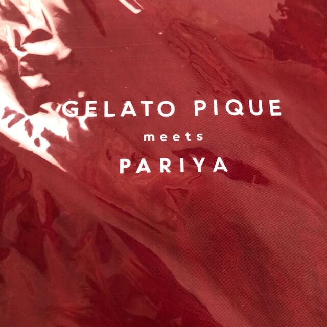 gelato pique(ジェラートピケ)のジェラートピケ  PARIYA パリヤ サブバッグ トートバッグ エコバッグ 赤 レディースのバッグ(トートバッグ)の商品写真