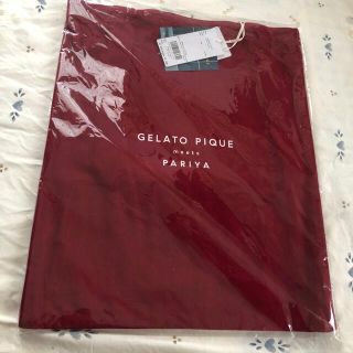 ジェラートピケ(gelato pique)のジェラートピケ  PARIYA パリヤ サブバッグ トートバッグ エコバッグ 赤(トートバッグ)