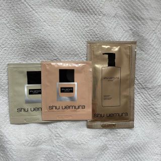 シュウウエムラ(shu uemura)の新品　シュウウエムラ　クレンジング ファンデーション　テスター(サンプル/トライアルキット)