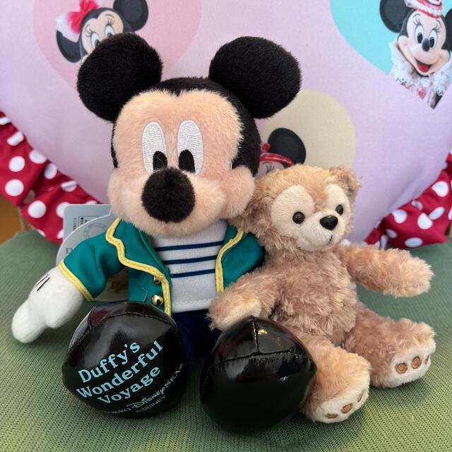 キャラクターグッズ♡ダッフィーのワンダフルヴォヤッジ♡ぬいぐるみバッチ♡