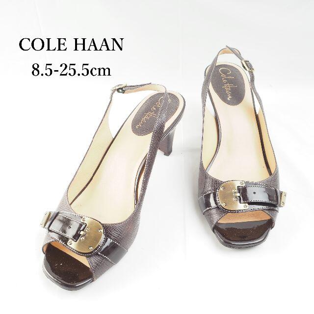 Cole Haan(コールハーン)のCOLE HAANコールハーン*パンプス25.5cm*茶：*K6680 レディースの靴/シューズ(ハイヒール/パンプス)の商品写真