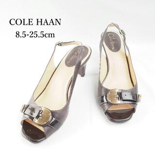 コールハーン(Cole Haan)のCOLE HAANコールハーン*パンプス25.5cm*茶：*K6680(ハイヒール/パンプス)