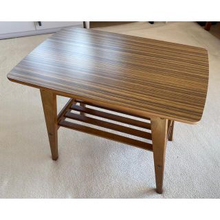 カリモクカグ(カリモク家具)のカリモク60/インテリア/机/リビング/テーブル/ウォールナット/カフェ/中古(コーヒーテーブル/サイドテーブル)