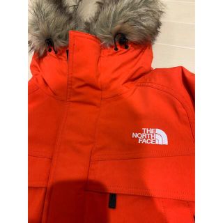 ザノースフェイス(THE NORTH FACE)のノースフェイス　マクマード　オレンジ即完売(ダウンジャケット)