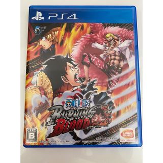 美品【PS4】 ONE PIECE BURNING BLOOD [通常版](家庭用ゲームソフト)