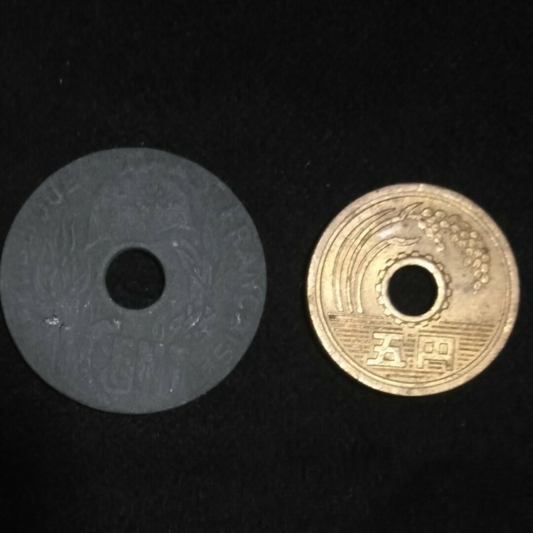 フランス領インドシナの大型コイン エンタメ/ホビーの美術品/アンティーク(貨幣)の商品写真