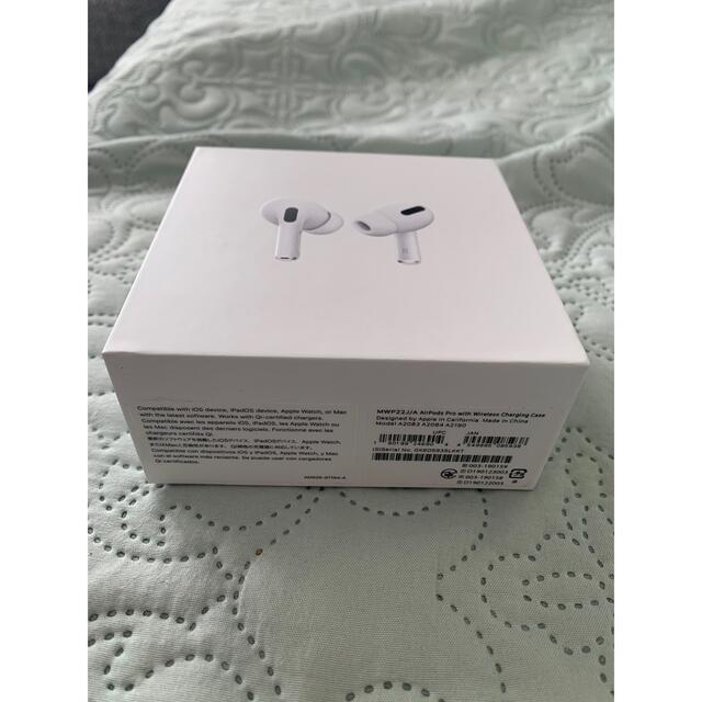 APPLE AirPods Pro ノイズキャンセリング付完全ワイヤレスイヤホンプラグ無プラグ形状