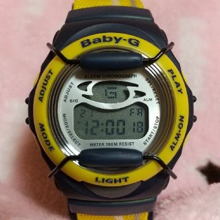 ベビージー(Baby-G)の男女兼用 新品電池交換済み 美品 カシオBaby-G BG-391(腕時計)