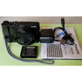 パナソニック(Panasonic)の美品 Panasonic LUMIX DMC-LX9 f1.4LEICA レンズ(コンパクトデジタルカメラ)