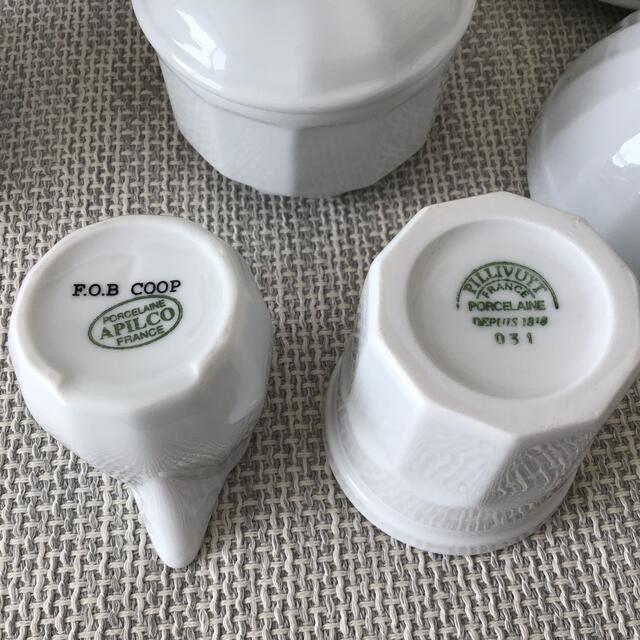 APILCO アピルコ フローラ ティーセット 8点セット F.O.B COOP APILCO アピルコ フローラ ティーセット 8点セット F.O.B COOP