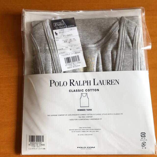 POLO RALPH LAUREN(ポロラルフローレン)のポロ　ラルフローレン　クラシックコットン　タンクトップ　新品 メンズのトップス(シャツ)の商品写真