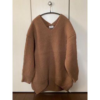 アクネ(ACNE)のマロン様専用acne studios アクネストゥディオス デボラニットキャメル(ニット/セーター)