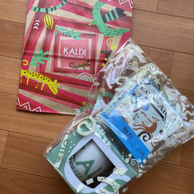 KALDI - 新品 カルディ ドリップコーヒー＆マグカップセット 1