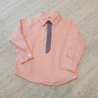 セラフ(Seraph)のサーモンピンク色のシャツ(Tシャツ/カットソー)