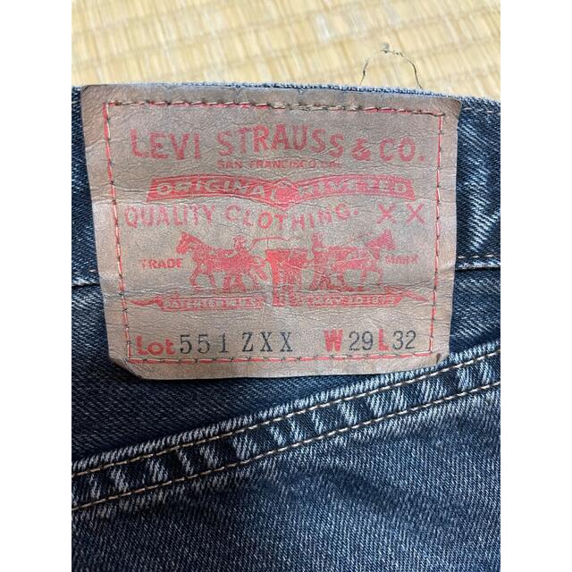 Levi's(リーバイス)の58 ブルガリア製 LVC リーバイス 551ZXXサイズ:29 メンズのパンツ(デニム/ジーンズ)の商品写真